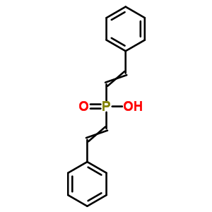 4895-75-4  bis(2-phenylethenyl)phosphinic acid