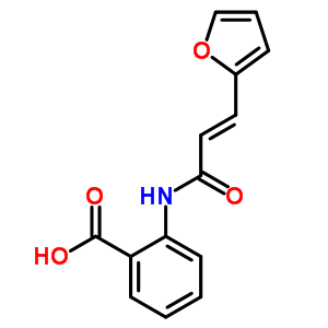 6090-65-9  2-{[(2E)-3-(furan-2-yl)prop-2-enoyl]amino}benzoic acid