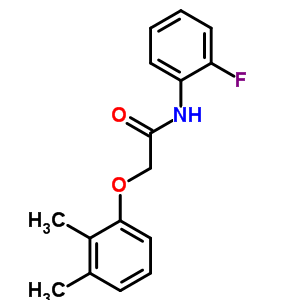 2-(2,3-dimethylphenoxy)-N-(2-fluorophenyl)acetamide 6154-26-3