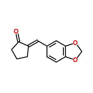 69920-36-1  (2E)-2-(1,3-benzodioxol-5-ylmethylidene)cyclopentanone