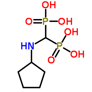71066-40-5  [(cyclopentylamino)methanediyl]bis(phosphonic acid)