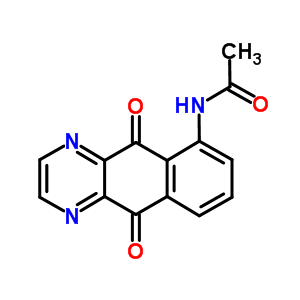 72225-26-4  N-(5,10-dioxo-5,10-dihidrobenzo[g]kinoxalin-6-il)acetamid