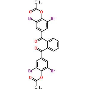 7495-20-7  benzene-1,2-diylbis(carbonyl-2,6-dibromobenzene-4,1-diyl) diacetate