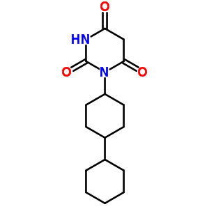 7497-30-5  1-[1,1'-bi(cyclohexyl)-4-yl]pyrimidine-2,4,6(1H,3H,5H)-trione