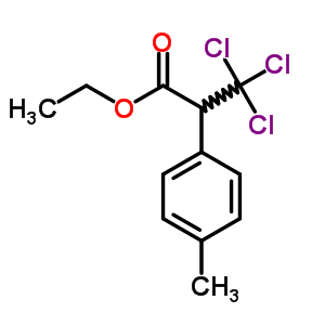 7498-59-1  ethyl 3,3,3-trichloro-2-(4-methylphenyl)propanoate