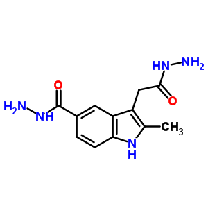 7510-17-0  3-(2-hydrazinyl-2-oxoethyl)-2-methyl-1H-indole-5-carbohydrazide