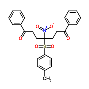 76283-90-4  4-[(4-methylphenyl)sulfonyl]-4-nitro-1,7-diphenylheptane-1,7-dione