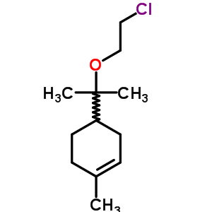 7770-38-9  2-chloroethyl 2-(4-methylcyclohex-3-en-1-yl)propan-2-yl ether