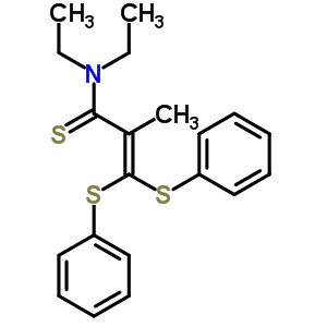 80438-79-5  N,N-diethyl-2-methyl-3,3-bis(phenylsulfanyl)prop-2-enethioamide
