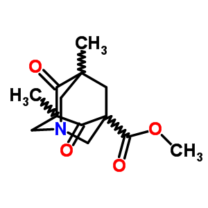 85705-26-6  methyl 5,7-dimethyl-4,6-dioxo-1-azatricyclo[3.3.1.1~3,7~]decane-3-carboxylate