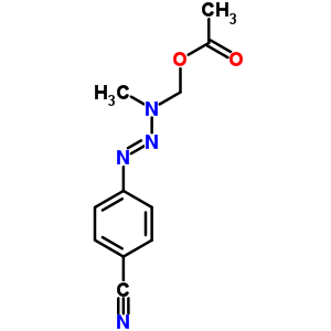 90476-08-7  [(2E)-3-(4-cyanophenyl)-1-methyltriaz-2-en-1-yl]methyl acetate