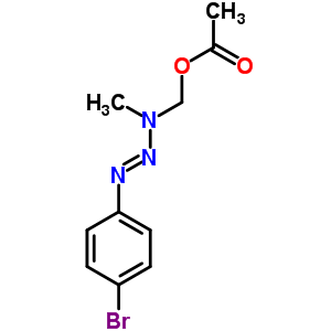 90476-12-3  [(2E)-3-(4-bromophenyl)-1-methyltriaz-2-en-1-yl]methyl acetate