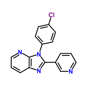 132458-96-9  3-(4-chlorophenyl)-2-(pyridin-3-yl)-3H-imidazo[4,5-b]pyridine