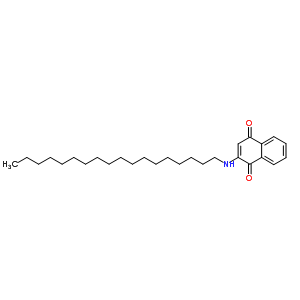 38528-35-7  2-(octadecylamino)naphthalene-1,4-dione