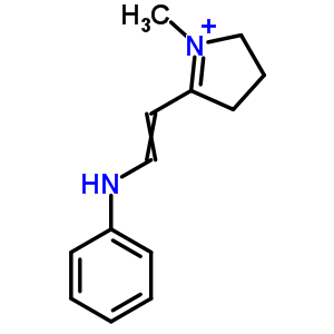 464876-68-4  1-methyl-5-[2-(phenylamino)ethenyl]-3,4-dihydro-2H-pyrrolium