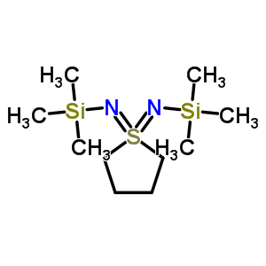 71699-98-4  N,N'-tetrahydro-1H-1lambda~6~-thiene-1,1-diylidenebis(1,1,1-trimethylsilanamine)