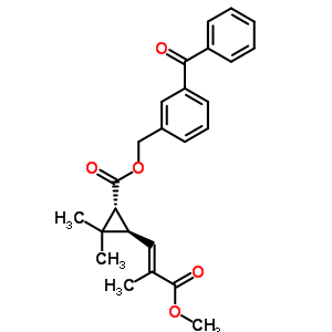 115809-89-7  3-(phenylcarbonyl)benzyl (1R,3R)-3-[(1E)-3-methoxy-2-methyl-3-oxoprop-1-en-1-yl]-2,2-dimethylcyclopropanecarboxylate