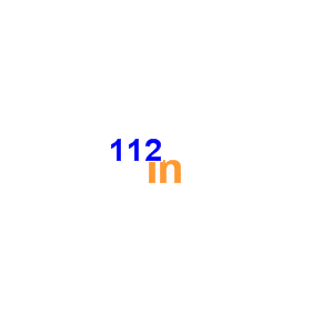 14391-66-3  (~112~In)indium