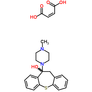 16946-50-2  10-(4-methylpiperazin-1-yl)-10,11-dihydrodibenzo[b,f]thiepin-10-ol (2Z)-but-2-enedioate (salt)