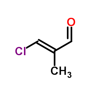 24443-11-6  (2E)-3-chloro-2-methylprop-2-enal