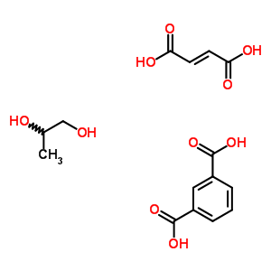 26249-22-9;37342-20-4  but-2-enedioic acid; isophthalic acid; propane-1,2-diol