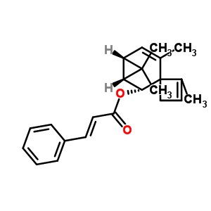 31685-97-9  (1R,2S,8Z,10S)-4,8,11,11-tetramethylbicyclo[8.1.0]undeca-4,8-dien-2-yl (2E)-3-phenylprop-2-enoate