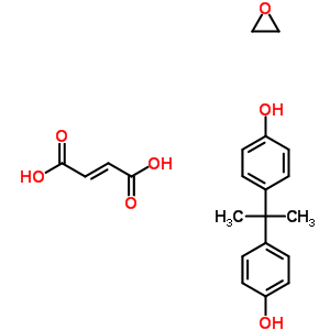 32457-83-3  but-2-enedioic acid; 4-[1-(4-hydroxyphenyl)-1-methyl-ethyl]phenol; oxirane