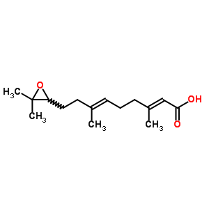 34375-62-7  (2E,6E)-9-(3,3-dimethyloxiran-2-yl)-3,7-dimethylnona-2,6-dienoic acid