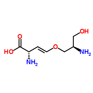 37209-51-1;37658-95-0  (2S,3E)-2-amino-4-{[(2R)-2-amino-3-hydroxypropyl]oxy}but-3-enoic acid
