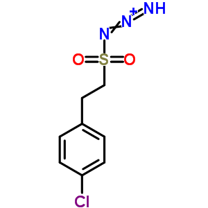 54664-52-7  1-{[2-(4-chlorophenyl)ethyl]sulfonyl}triaza-1,2-dien-2-ium