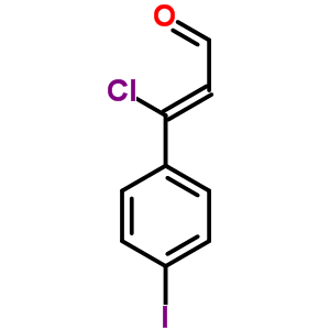 55404-82-5  (2Z)-3-chloro-3-(4-iodophenyl)prop-2-enal