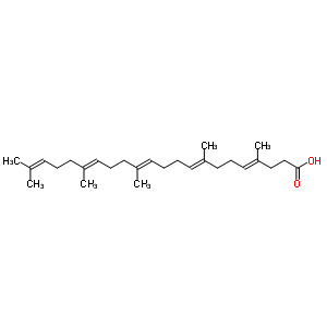 56882-00-9  (4E,8E,12E,16E)-4,8,13,17,21-pentamethyldocosa-4,8,12,16,20-pentaenoic acid