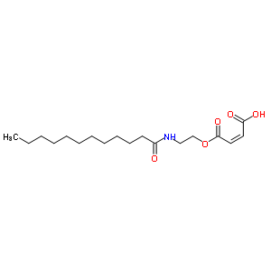 5877-44-1  (2Z)-4-[2-(dodecanoylamino)ethoxy]-4-oxobut-2-enoic acid