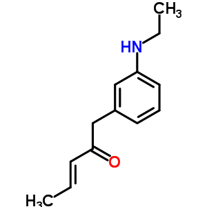 64011-89-8  (3E)-1-[3-(ethylamino)phenyl]pent-3-en-2-one