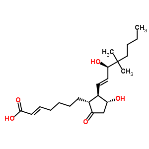 64318-77-0  (2E,11alpha,13E,15R)-11,15-dihydroxy-16,16-dimethyl-9-oxoprosta-2,13-dien-1-oic acid