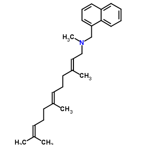 66842-85-1  (2E,6E)-N,3,7,11-tetramethyl-N-(naphthalen-1-ylmethyl)dodeca-2,6,10-trien-1-amine