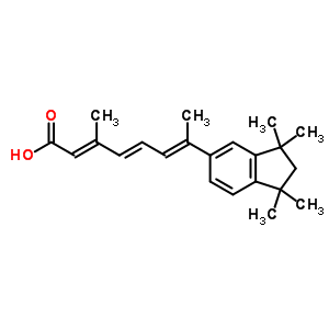 69251-08-7  (2E,4E,6E)-3-methyl-7-(1,1,3,3-tetramethyl-2,3-dihydro-1H-inden-5-yl)octa-2,4,6-trienoic acid