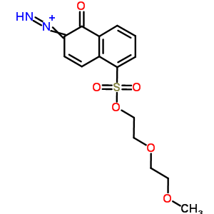 71550-36-2  [5-{[2-(2-methoxyethoxy)ethoxy]sulfonyl}-1-oxonaphthalen-2(1H)-ylidene]diazenium