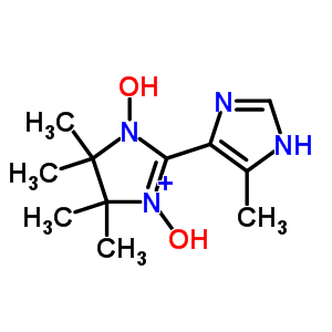 7227-10-3  1,3-dihydroxy-4,4,5,5-tetramethyl-2-(5-methyl-1H-imidazol-4-yl)-4,5-dihydro-1H-imidazol-3-ium