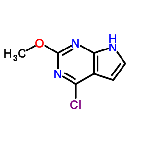 90057-08-2  4-chloro-2-methoxy-7H-pyrrolo[2,3-d]pyrimidine