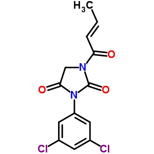 90815-30-8  1-[(2E)-but-2-enoyl]-3-(3,5-dichlorophenyl)imidazolidine-2,4-dione