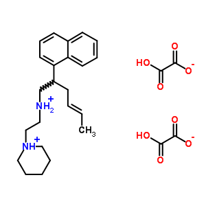 10337-46-9  2-hydroxy-2-oxo-acetate; [(E)-2-(1-naphthyl)hex-4-enyl]-(2-piperidin-1-ium-1-ylethyl)ammonium