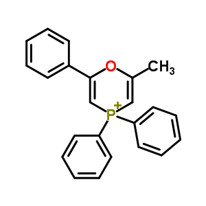 19738-26-2  2-methyl-4,4,6-triphenyl-4H-1,4-oxaphosphinin-4-ium