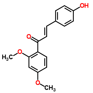 23423-35-0  (2E)-1-(2,4-dimethoxyphenyl)-3-(4-hydroxyphenyl)prop-2-en-1-one