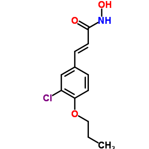 26227-98-5  (2E)-3-(3-chloro-4-propoxyphenyl)-N-hydroxyprop-2-enamide