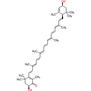 29125-77-7  (3S,3'S,6'R)-3,3'-dihydroxy-4',5'-didehydro-5',6'-dihydro-beta,beta-caroten-4-one