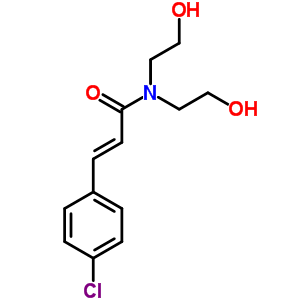 30687-21-9  (2E)-3-(4-chlorophenyl)-N,N-bis(2-hydroxyethyl)prop-2-enamide