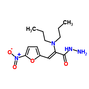 33207-48-6  (2Z)-2-(dipropylamino)-3-(5-nitrofuran-2-yl)prop-2-enehydrazide