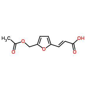 38898-02-1  (2E)-3-{5-[(acetyloxy)methyl]furan-2-yl}prop-2-enoic acid