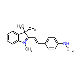42279-64-1  1,3,3-trimethyl-2-{(E)-2-[4-(methylamino)phenyl]ethenyl}-3H-indolium